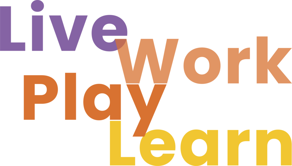 Live Work Play Learn graphic